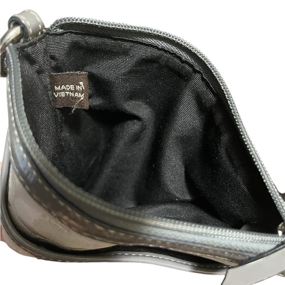 Coach Crossbody Legacy Gray Silver Bag - Picture 8 of 8